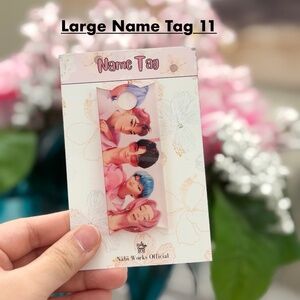 40 oz Stanley Tumbler Acrylic Nameplate Accessories H2.0 Stanley Name Tag - Big